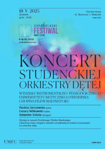 Koncert Studenckiej Orkiestry Dętej Wydziału Instrumentalno-Pedagogicznego Uniwersytetu Muzycznego