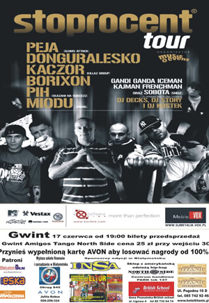 Stoprocent Tour '07 w Gwincie