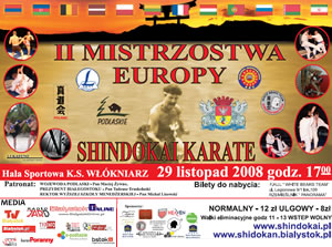 II Mistrzostwa Europy Shindokai Karate