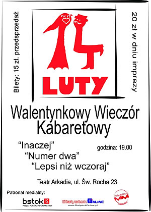 Walentynkowy Wieczór Kabaretowy