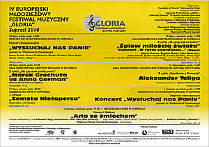 IV Europejski Młodzieżowy Festiwal Muzyczny Gloria