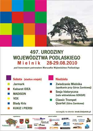 497 Urodziny Województwa Podlaskiego