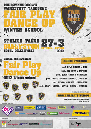 Międzynarodowe Warsztaty Taneczne - Fair Play Dance Up winter school