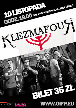 Klezmafour w Operze i Filharmonii Podlaskiej