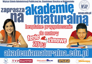 Akademia Maturalna WSAP 2013