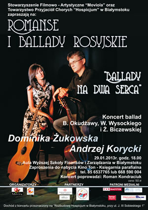 Romanse i ballady rosyjskie - koncert charytatywny
