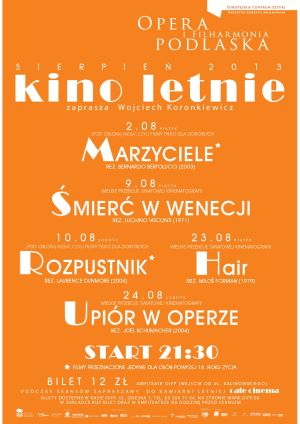 Kino Letnie - Sierpień