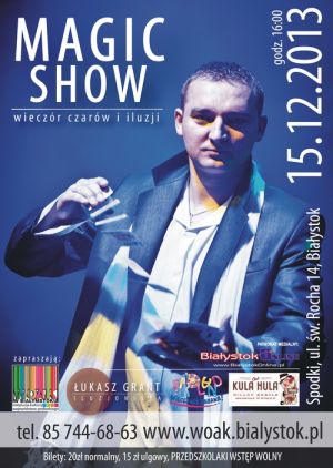 Magic Show - wieczór czarów i iluzji