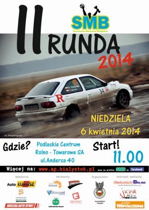 Samochodowe Mistrzostwa Białegostoku 2014 - II runda