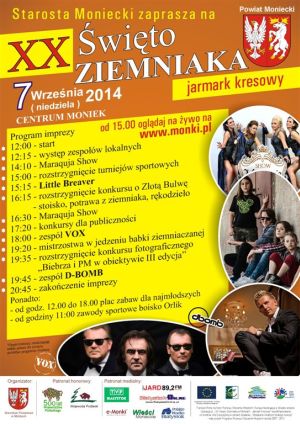 XX Święto Ziemniaka – Jarmark Kresowy