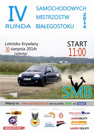 IV runda Samochodowych Mistrzostw Białegostoku 2014 