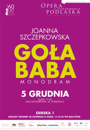 "Goła baba" - Monodram Joanny Szczepkowskiej
