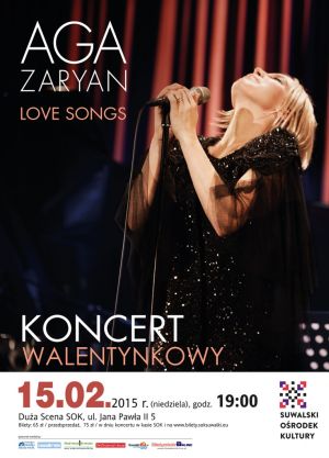 Aga Zaryan Love Songs Koncert Walentynkowy