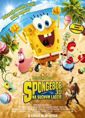 "Spongebob: na suchym lądzie" w Kinie Helios Atrium Biała  