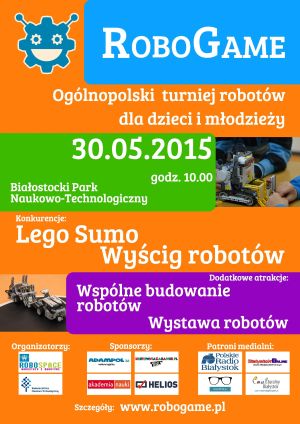 RoboGame - turniej robotów dla dzieci i młodzieży