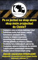 Mobilny skup złomu - odbiór złomu z wagą