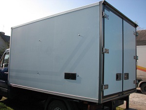 Kontener, izoterma, chłodnia: Sprinter, VW LT