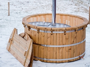 Gorąca beczka Balia kąpielowa Sauna ogrodowa Hot Tuba