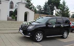 Terenowa Toyota Land Cruiser 150 do ślubu 