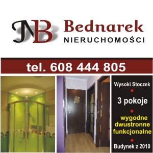 Apartamentowiec na Wysokim Stoczku - 3 pokoje z dużym balkonem