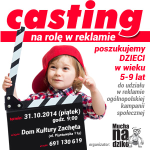 Casting - udział dziecka w reklamie