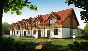 AJASPOL House Poleca*** Dojlidy Górne* nowe domy w zabudowie szeregowej* 401.000 zł