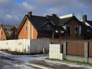 8 domów w zabudowie szeregowej przy ul. Szymańskiego / Mościckiego w Białymstoku