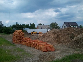 Zrębka zrębki opałowe - ogródek, grill, ognisko - NOWOŚĆ