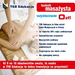 Technik masażysta z certyfikatami- Białystok