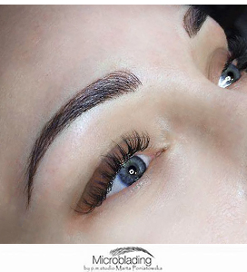 MICROBLADING - ręczna metoda pigmentacji brwi- pmstudio