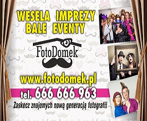 Fotobudka na Wesele / Fotokabina Białystok - FOTODOMEK 