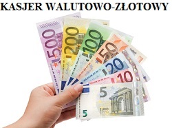 Kurs - kasjer walutowo-złotowy