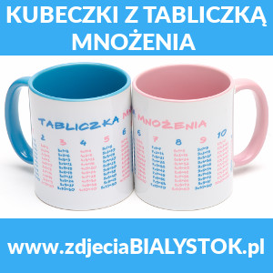 Kubeczek  kubek z tabliczka mnozenia super prezent