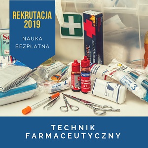 Technik Farmaceutyczny!! Rekrutacja wrzesień 2019