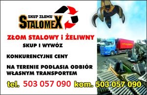 SKUP ZŁOMU - WYWÓZ ZŁOMU - tel. 503-057-090