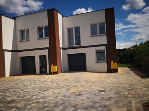 NOWY DOM w zabudowie szeregowej ul. SANDOMIERSKA 5A Białystok, osiedle Wygoda