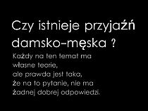 Przyjaźń...