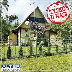 KRÓLOWY MOST – dom letniskowy w pobliżu lasu W CENIE KAWALERKI!
