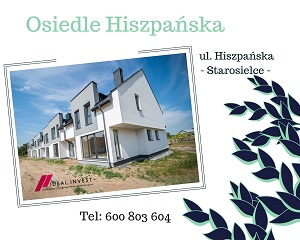 Osiedle Hiszpańska - Domy w zabudowie szeregowej