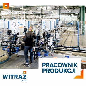 Pracownik produkcji Witraż Okna