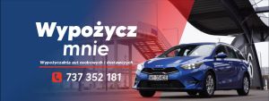 Wypożyczalnia aut M-Cars RENT Białystok tel. 737-352-181