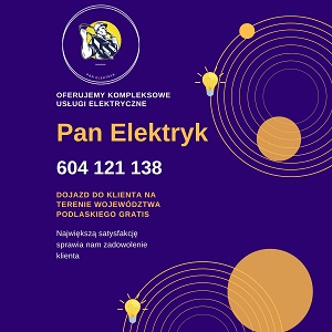 Pan Elektryk czeka na Twój telefon