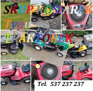 Skup KOSIAREK typu TRAKTOREK , KAŻDY STAN - Tel. 537-237-237