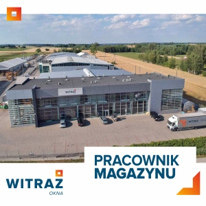 Pracownik magazynu Witraż Okna