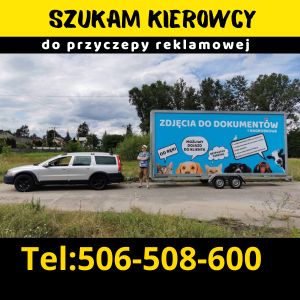 Kierowca - reklama mobilna - praca dorywcza