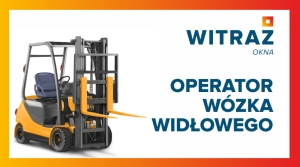 Operator wózka widłowego Witraż