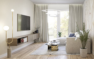 Mieszkanie 2-pok. Apartamenty Zwycięstwa