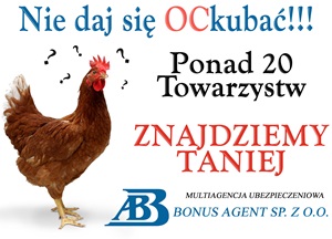 UBEZPIECZENIA OC AC NNW ASS ZK | Bonus Agent Białystok