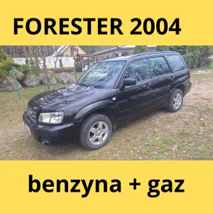 Sprzedam subaru forester 2004 benzyna + gaz podlaskie