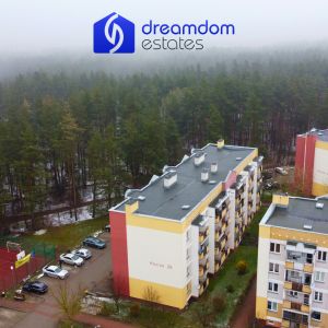 Krucza 28 Wasilków 3 pokoje ze scianą lasu za oknem sypialni